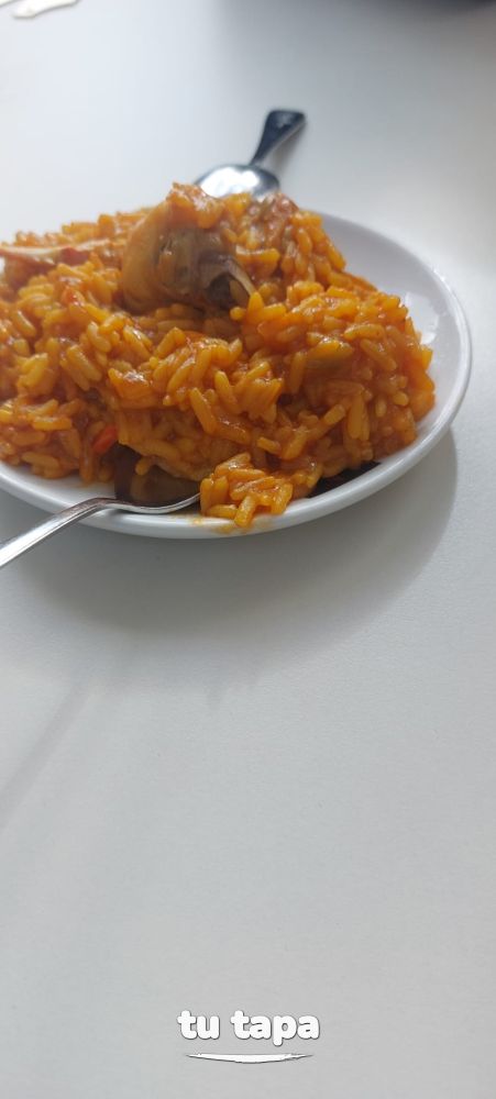 Tapa de paella en Beer-cola