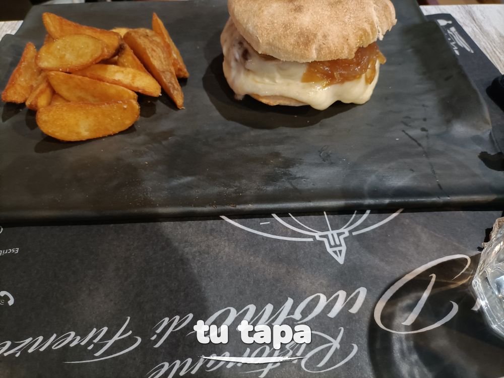 Hamburguesa de la casa en Il Duomo di Firenze