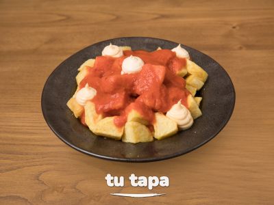 Patatas bravas a la catalana · Can Bonet