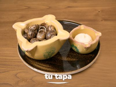 Caracoles a la gormanta con alioli · Can Bonet