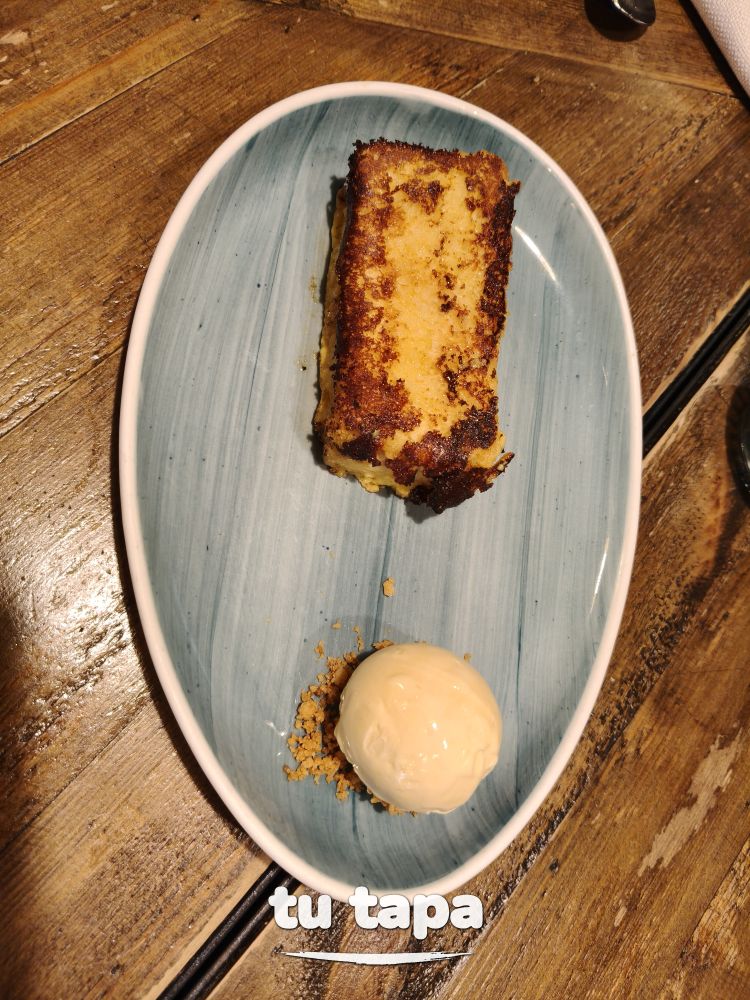 Torrija caramelizada en AskuaBarra