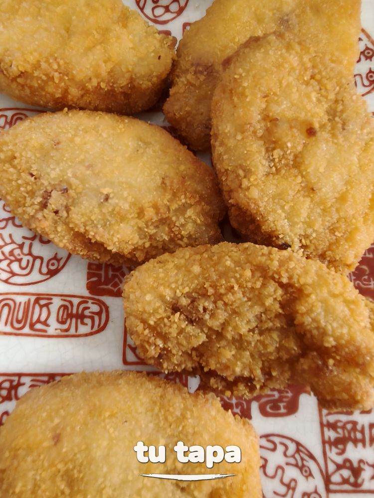 Croquetas de jamón en Asador de Pollos Casa Galván