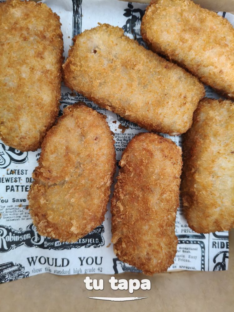 Croquetas cremosas en Taramara