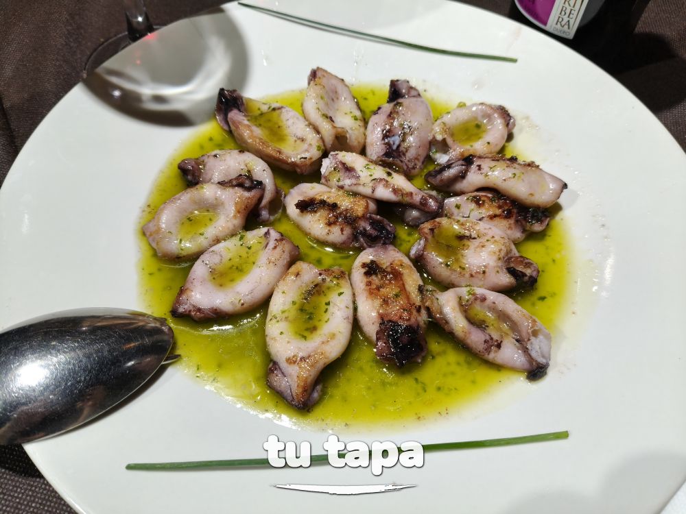 Chipirones a la plancha