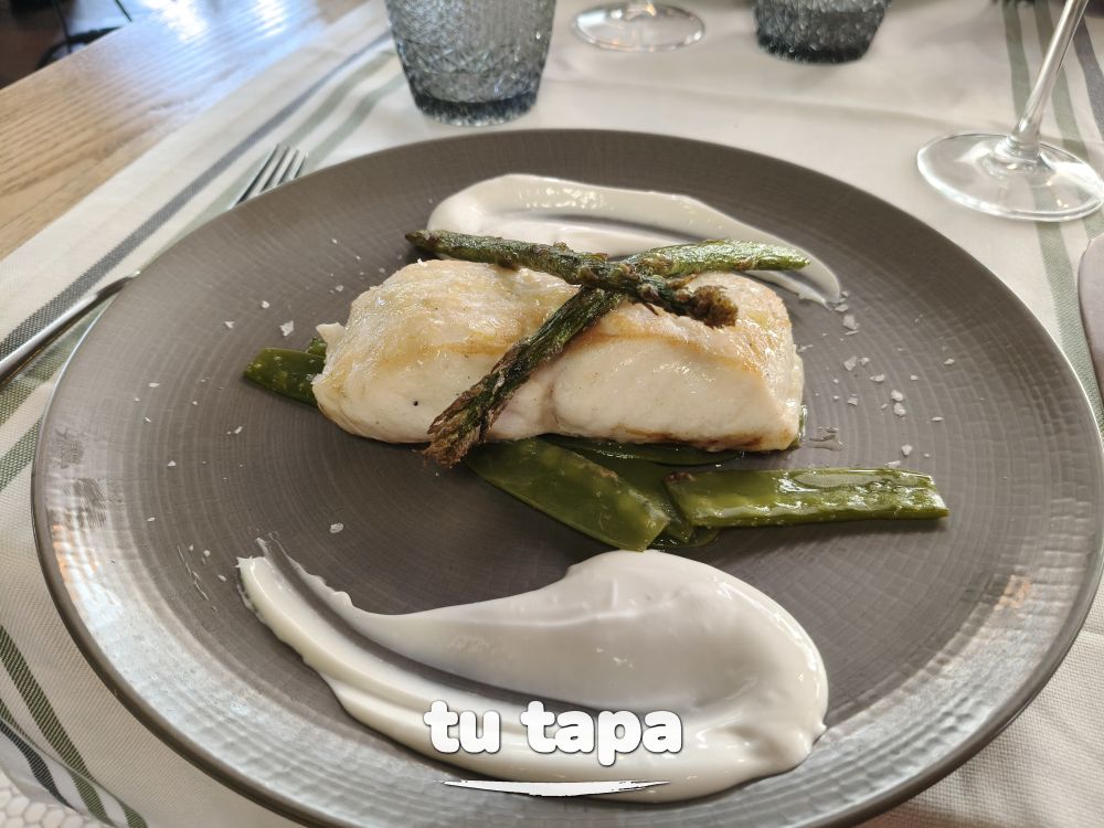 Merluza a la parrilla en Orgaz